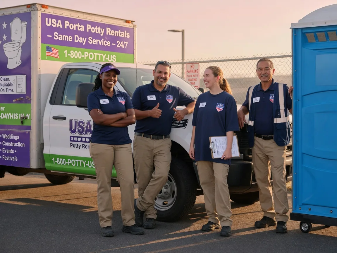 Porta Potty Rental company in Freeburg, PA
